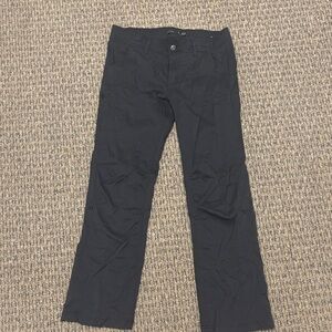 Prana Charcoal Buttoned Pants